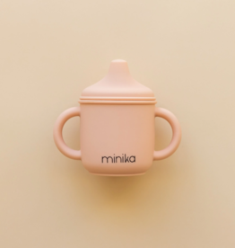Minika Silicone Sippy Cup, Blush