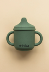 Minika Silicone Sippy Cup, Leaf
