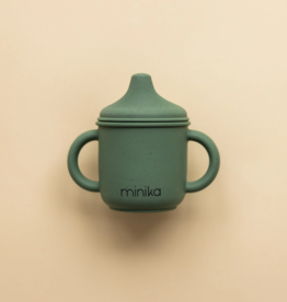 Minika Silicone Sippy Cup, Leaf