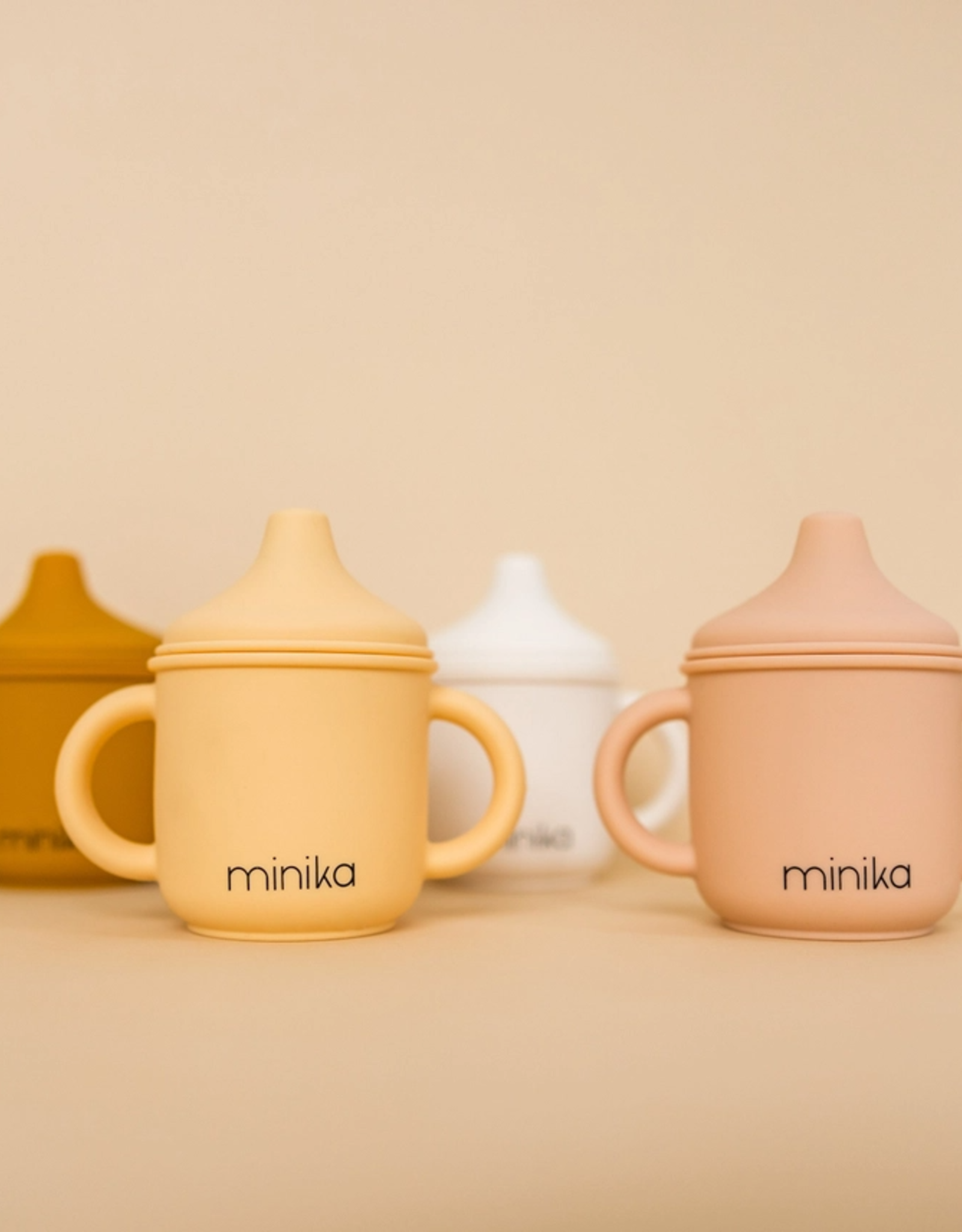 Minika Silicone Sippy Cup, Leaf
