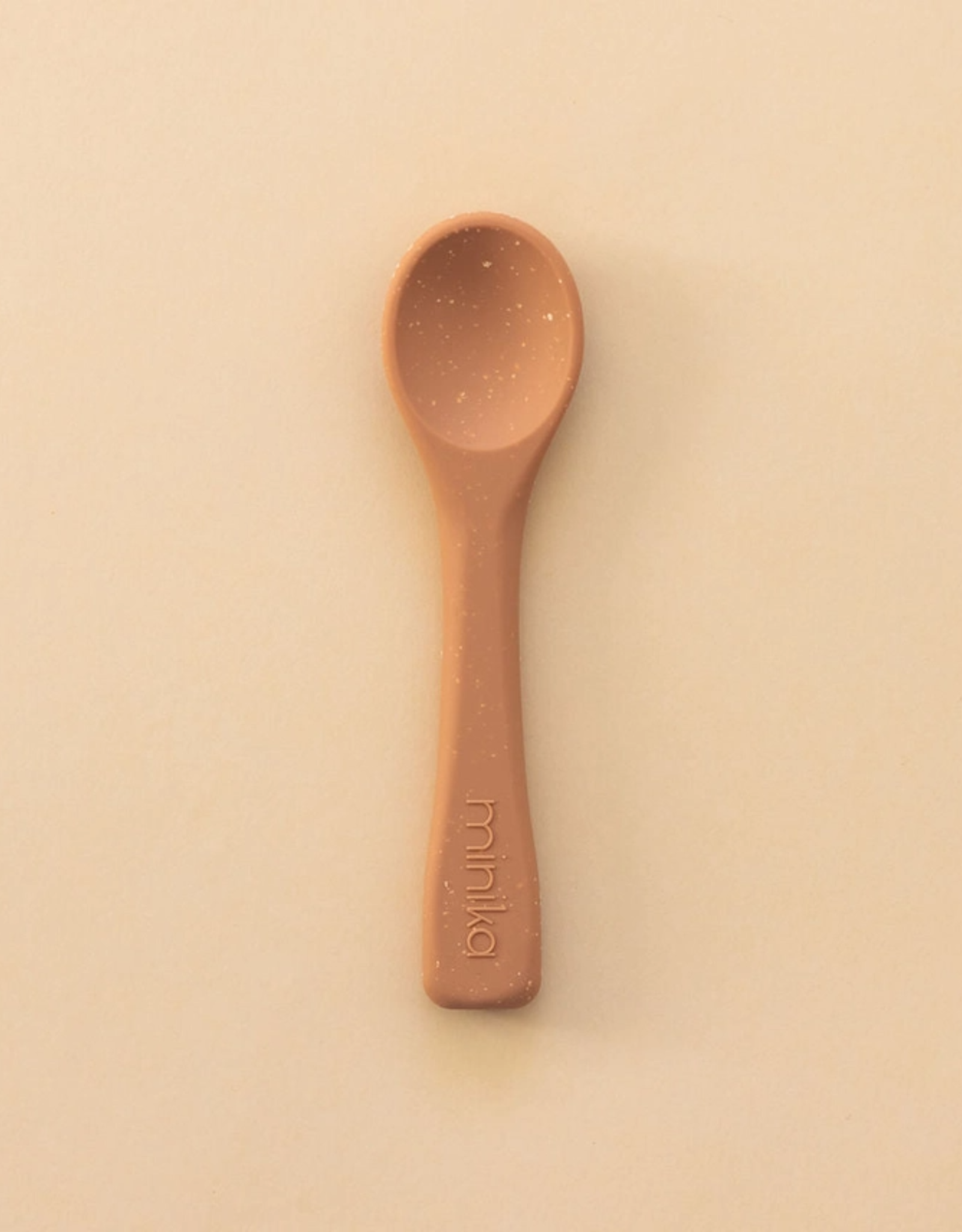 Minika Silicone Spoon, Almond