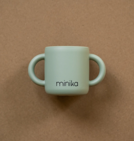 Minika Learning Cup w/Handles, Sage