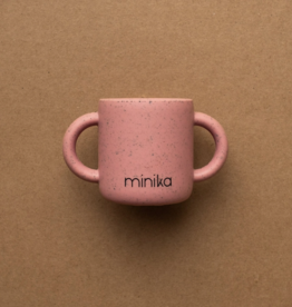 Minika Learning Cup w/Handles, Sorbet