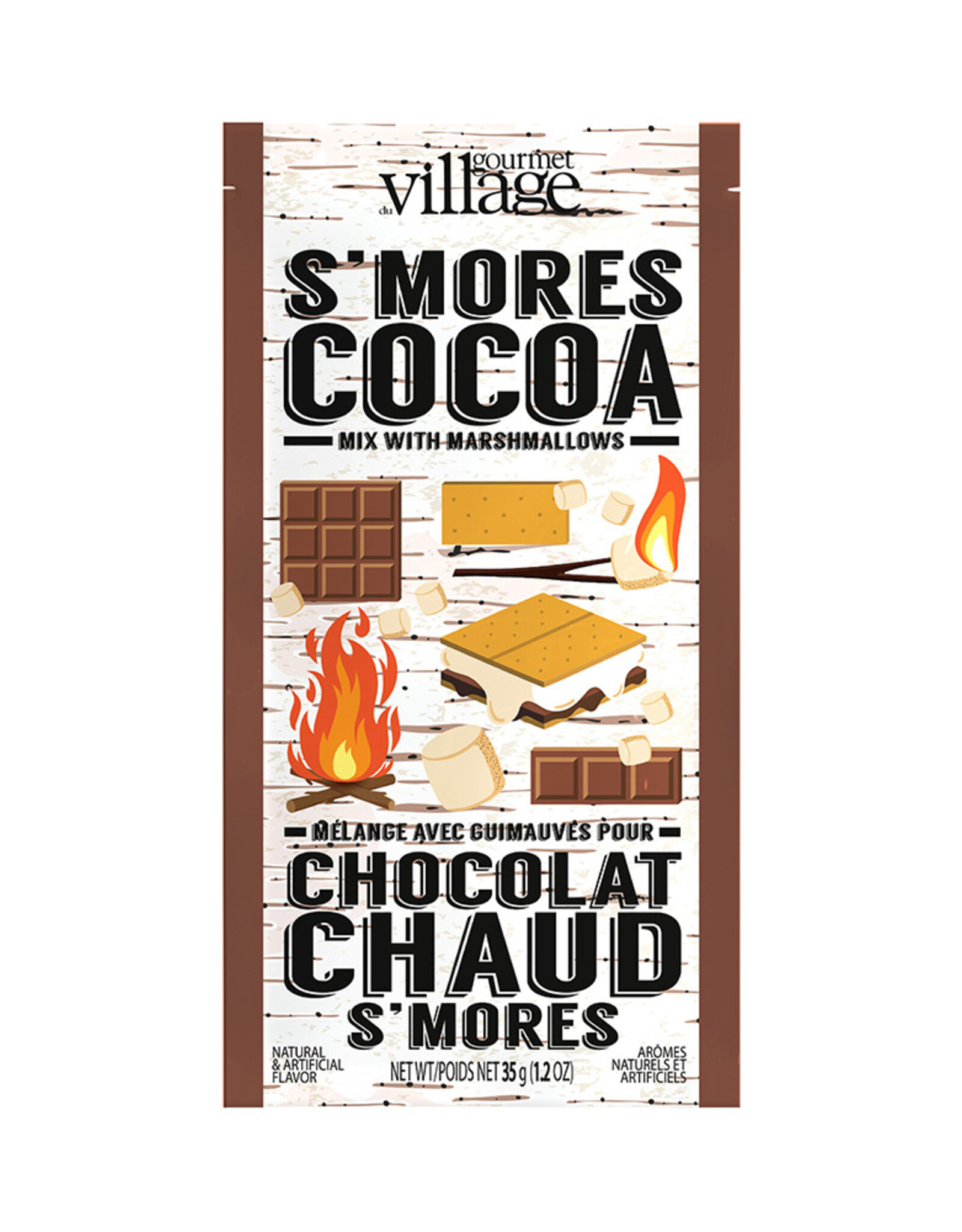 Gourmet Village Hot Chocolate-Campfire Cocoa, Smores