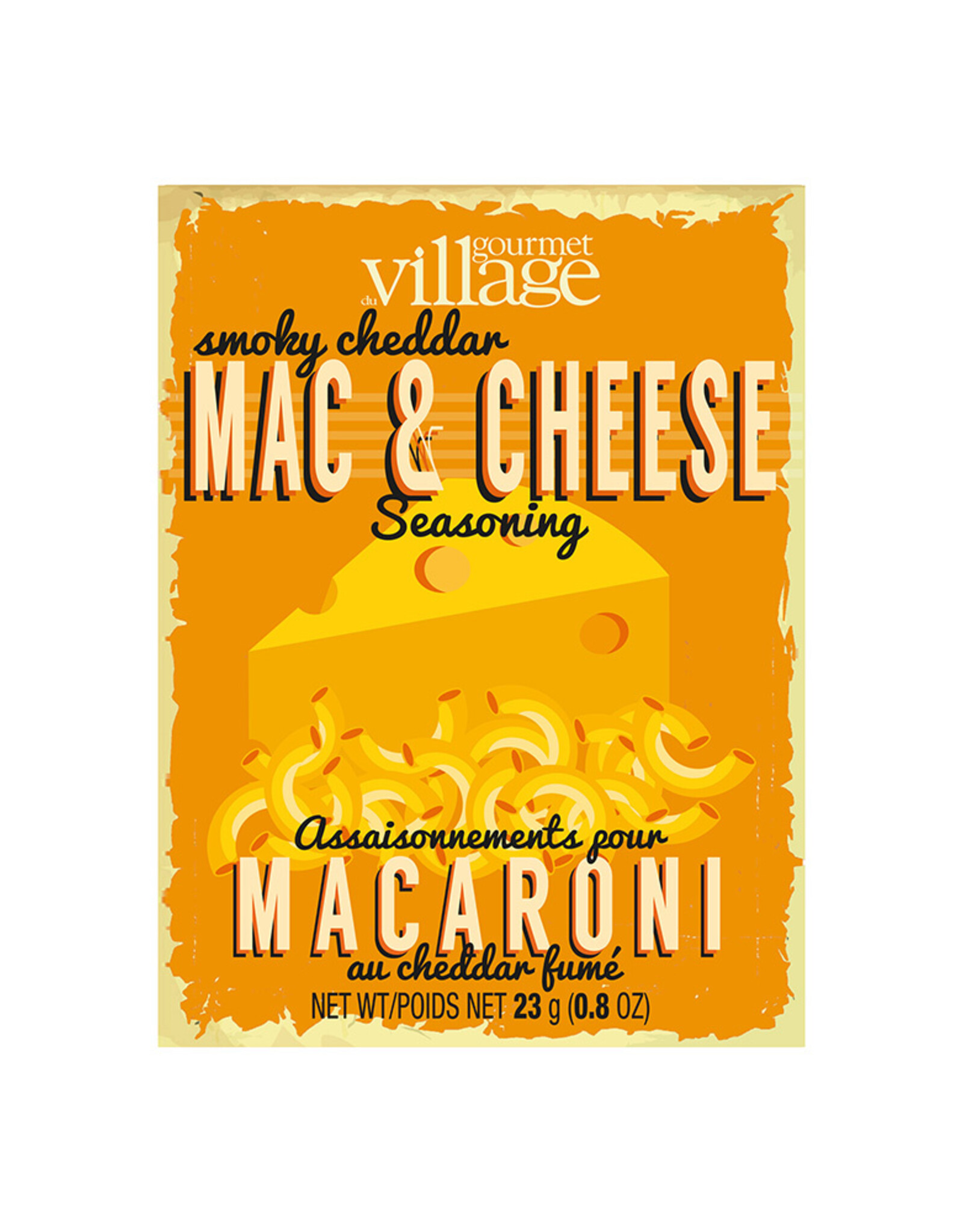 Gourmet Village Seasoning, Smoky Cheddar Mac & Cheese