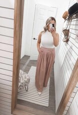 Bluivy The Wiley Wide Leg Pants, Mauve