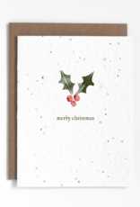 The Good Card Plantable Card- Merry Christmas