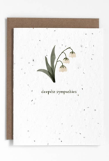 The Good Card Plantable Card- Deepest Sympathies