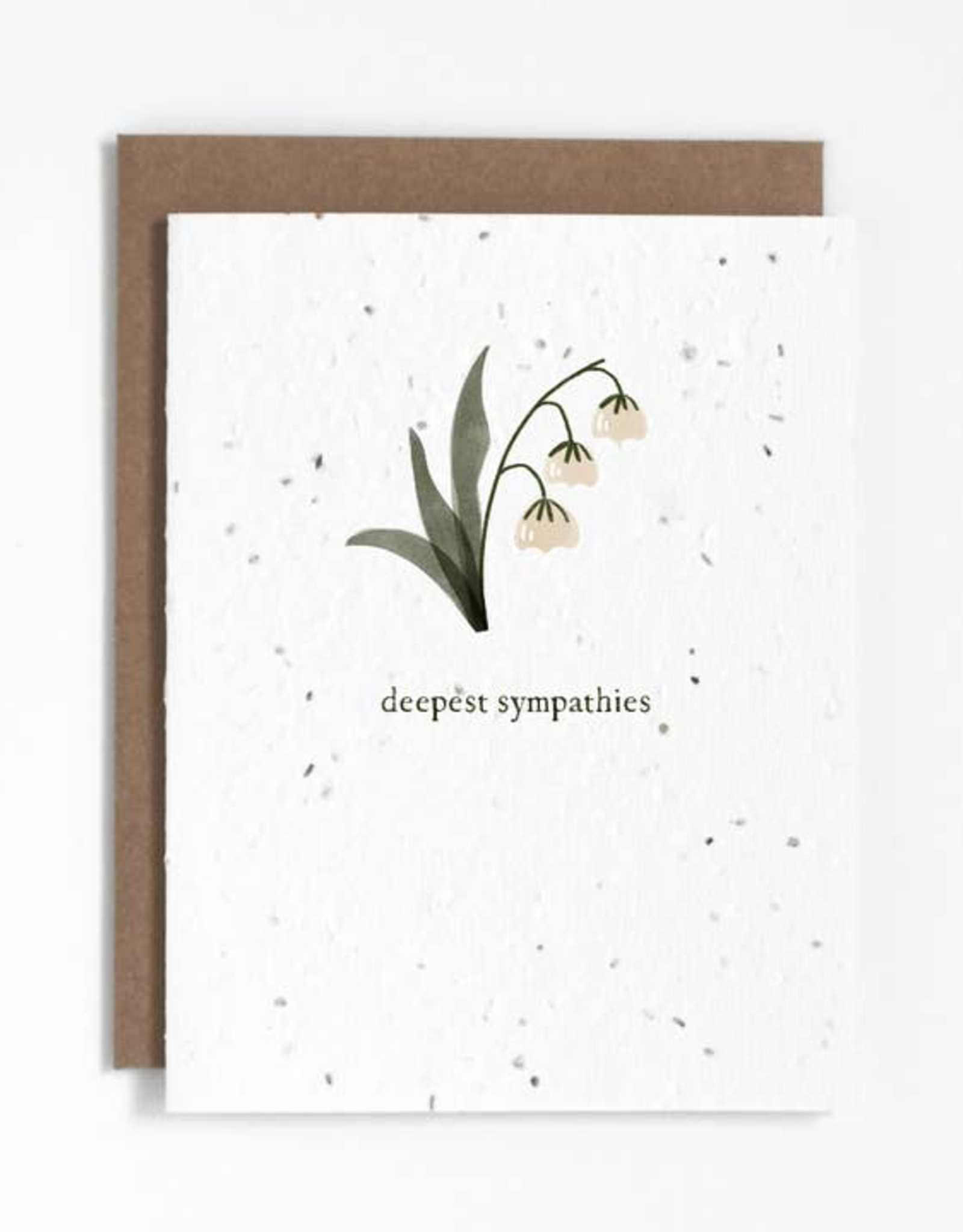 The Good Card Plantable Card- Deepest Sympathies