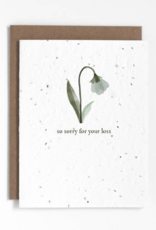 The Good Card Plantable Card- So Sorry For Your Loss