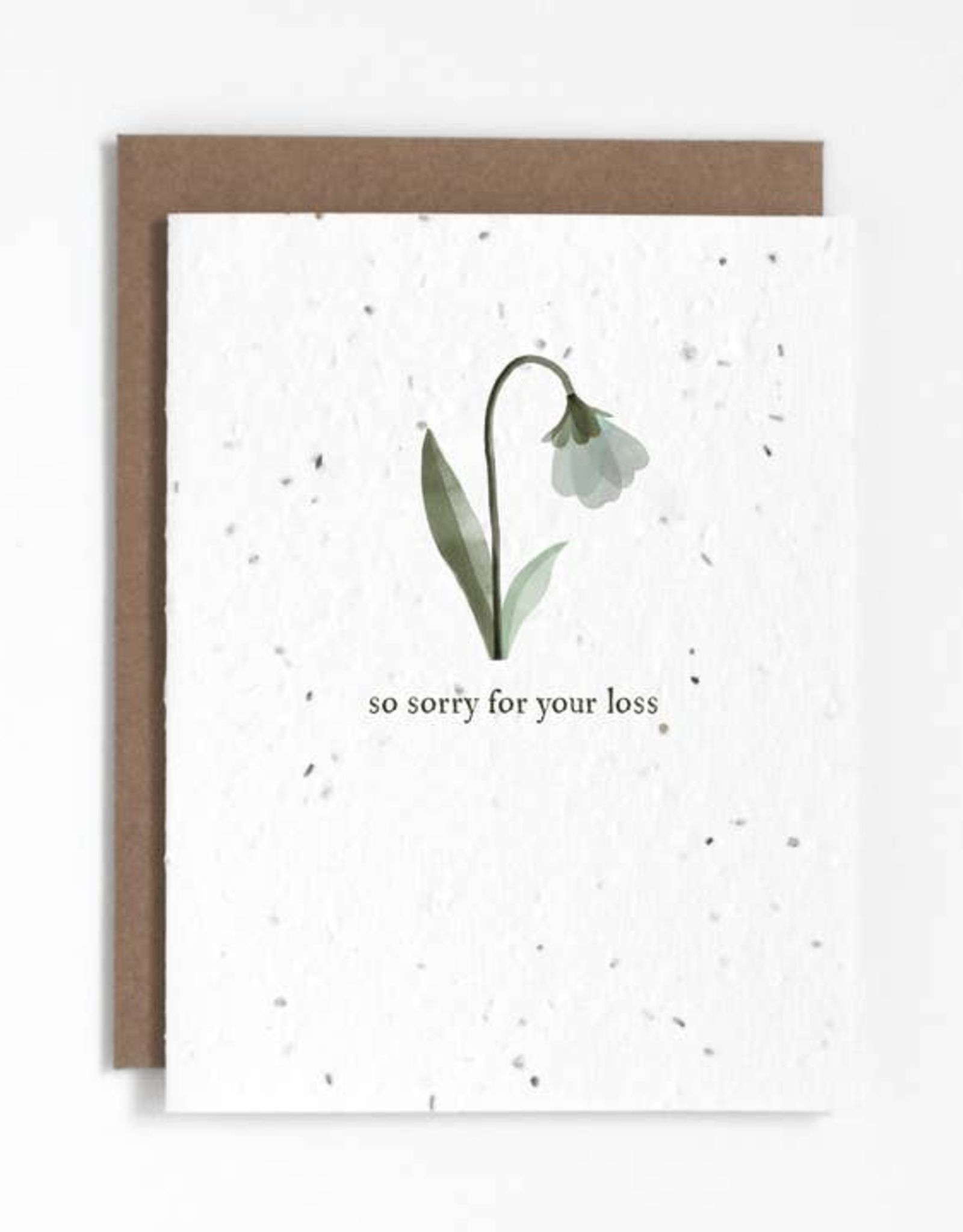 The Good Card Plantable Card- So Sorry For Your Loss