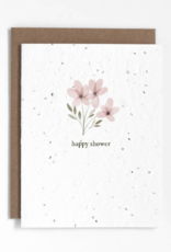 The Good Card Plantable Card- Happy Shower The Good Card Plantable Card- Happy Shower
