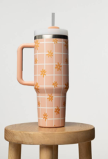 The Care Collective Tumbler, Retro Floral 40oz
