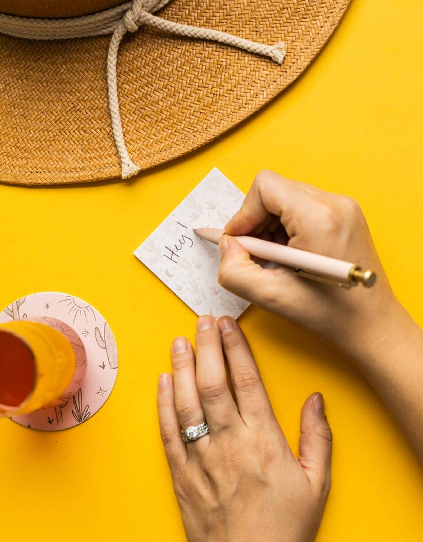 The Care Collective Sticky Notes, Cactus