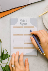 The Care Collective Notepad, Make It Happen