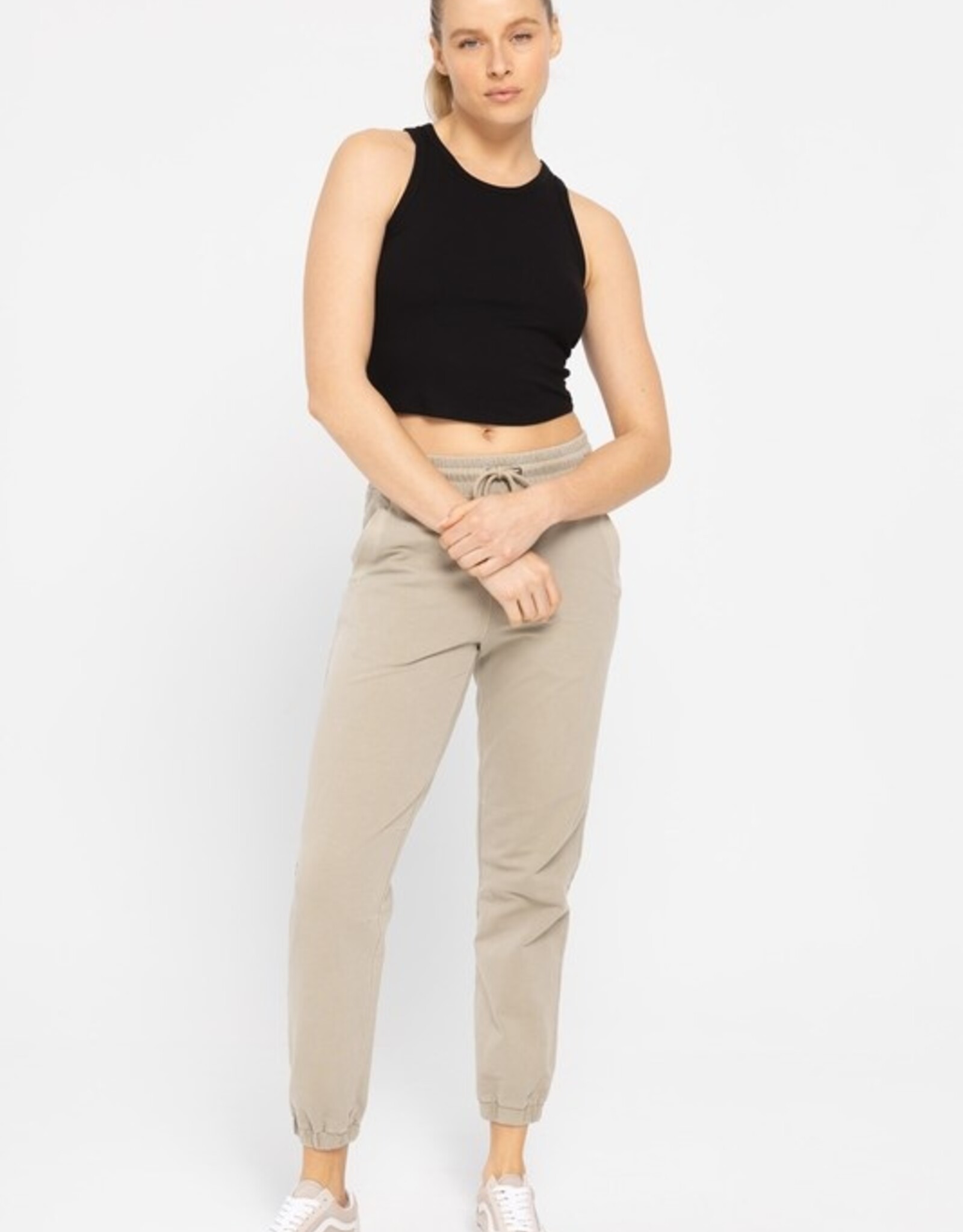 Mono B Essential Ribbed Racer Tank