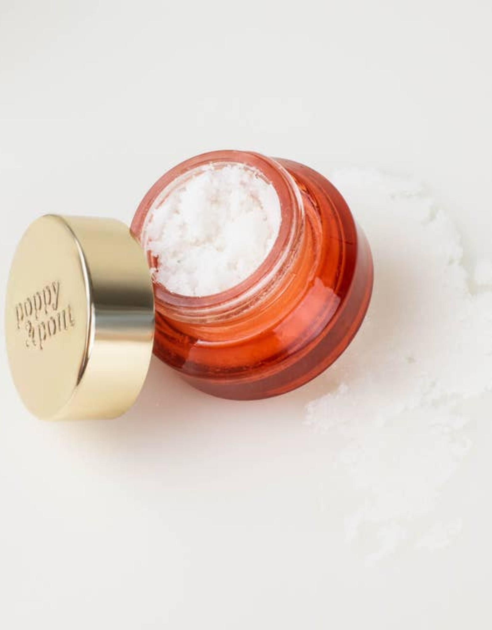 Poppy & Pout Lip Scrub, Blood Orange Mint