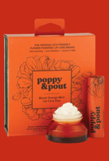 Poppy & Pout Lip Care Duo, Blood Orange Mint Poppy & Pout Lip Care Duo, Blood Orange Mint
