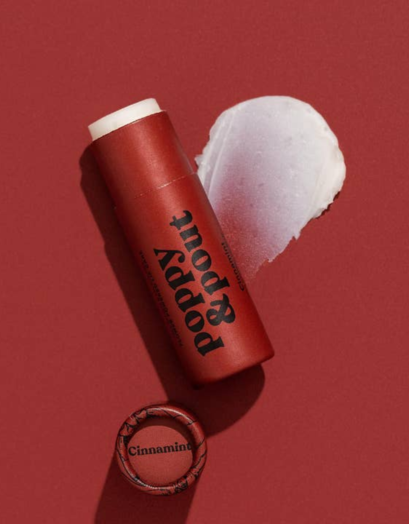 Poppy & Pout Lip Balm, Cinnamint