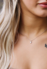 Sweet Three Designs Harmony Necklace, Silver 18-20"