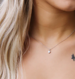 Sweet Three Designs Harmony Necklace, Silver 18-20"