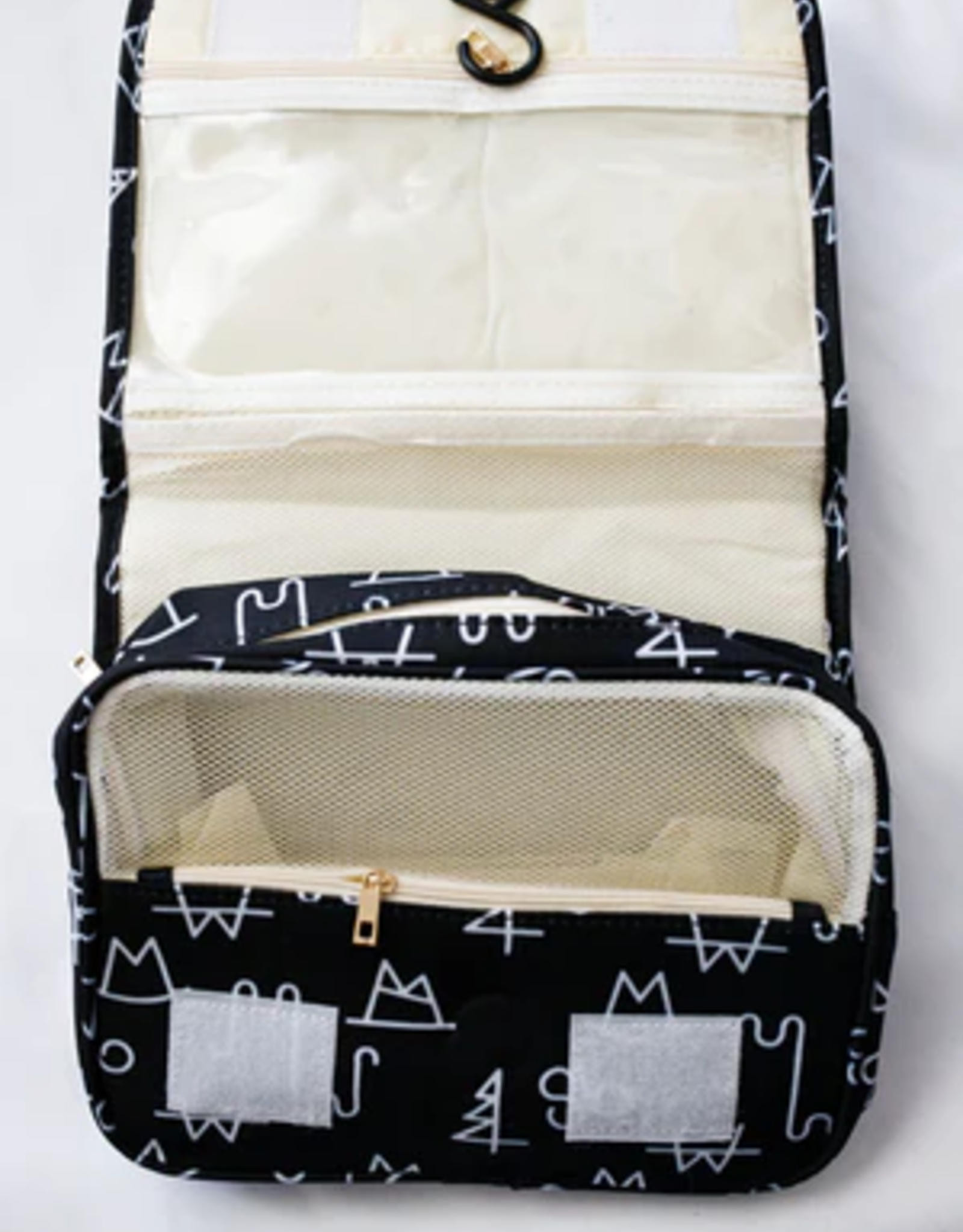 The Front Porch Label Shower Tote, Black Brand