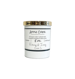 Ebony & Ivory Apple Cider 8oz Candle