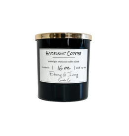 Ebony & Ivory Hazelnut Coffee 16oz Candle