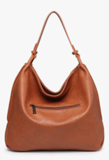 Jen & Co. Gina Tote w/Inner Compartment, Brown