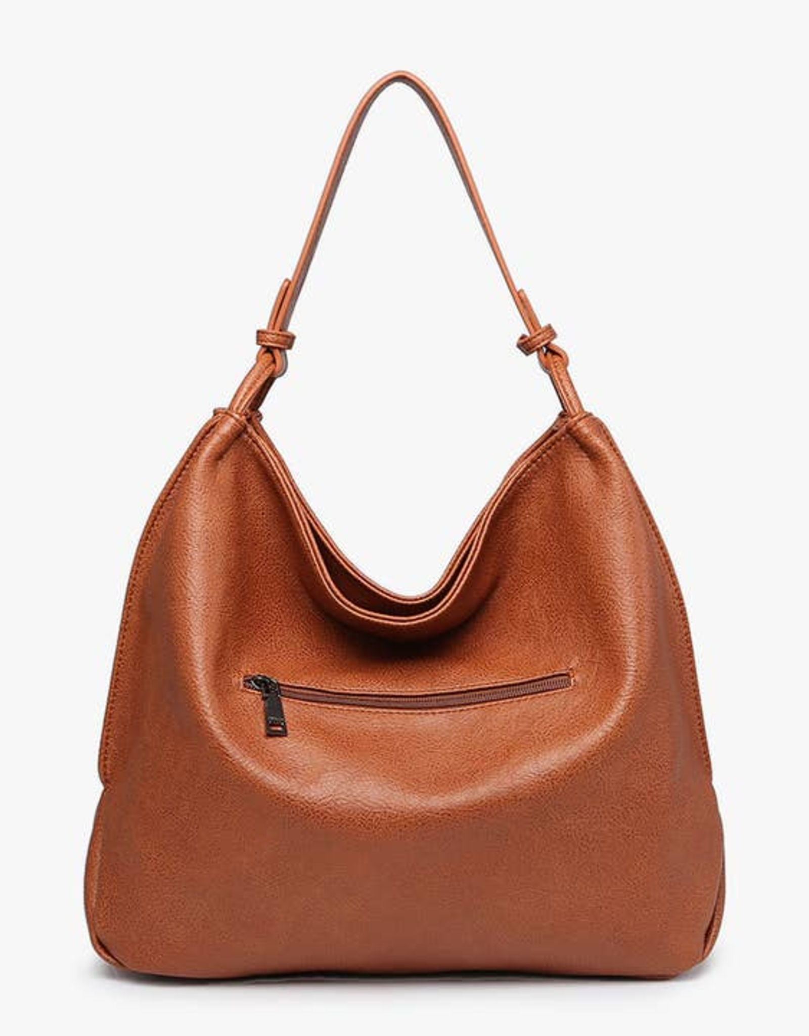 Jen & Co. Gina Tote w/Inner Compartment, Brown