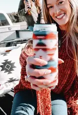 The Front Porch Label Coozie 2 Pack, Aztec