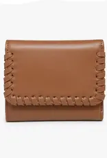 Jen & Co. Logan Whipstitch Tri-fold Wallet