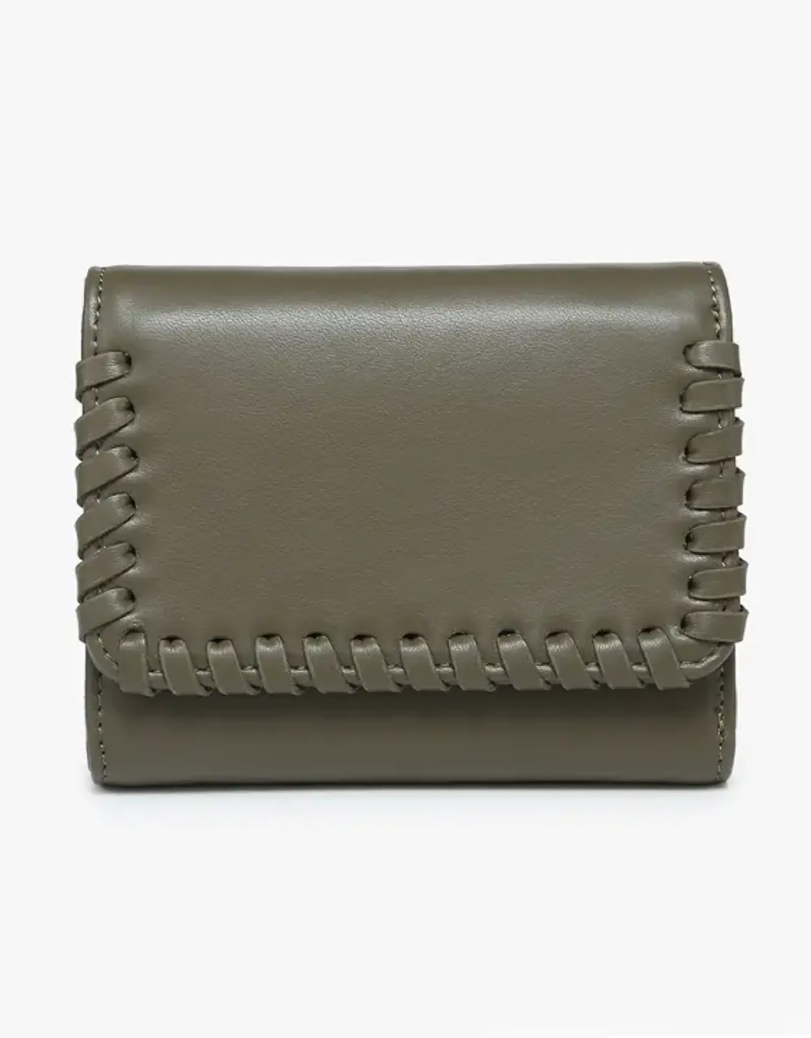 Jen & Co. Logan Whipstitch Tri-fold Wallet