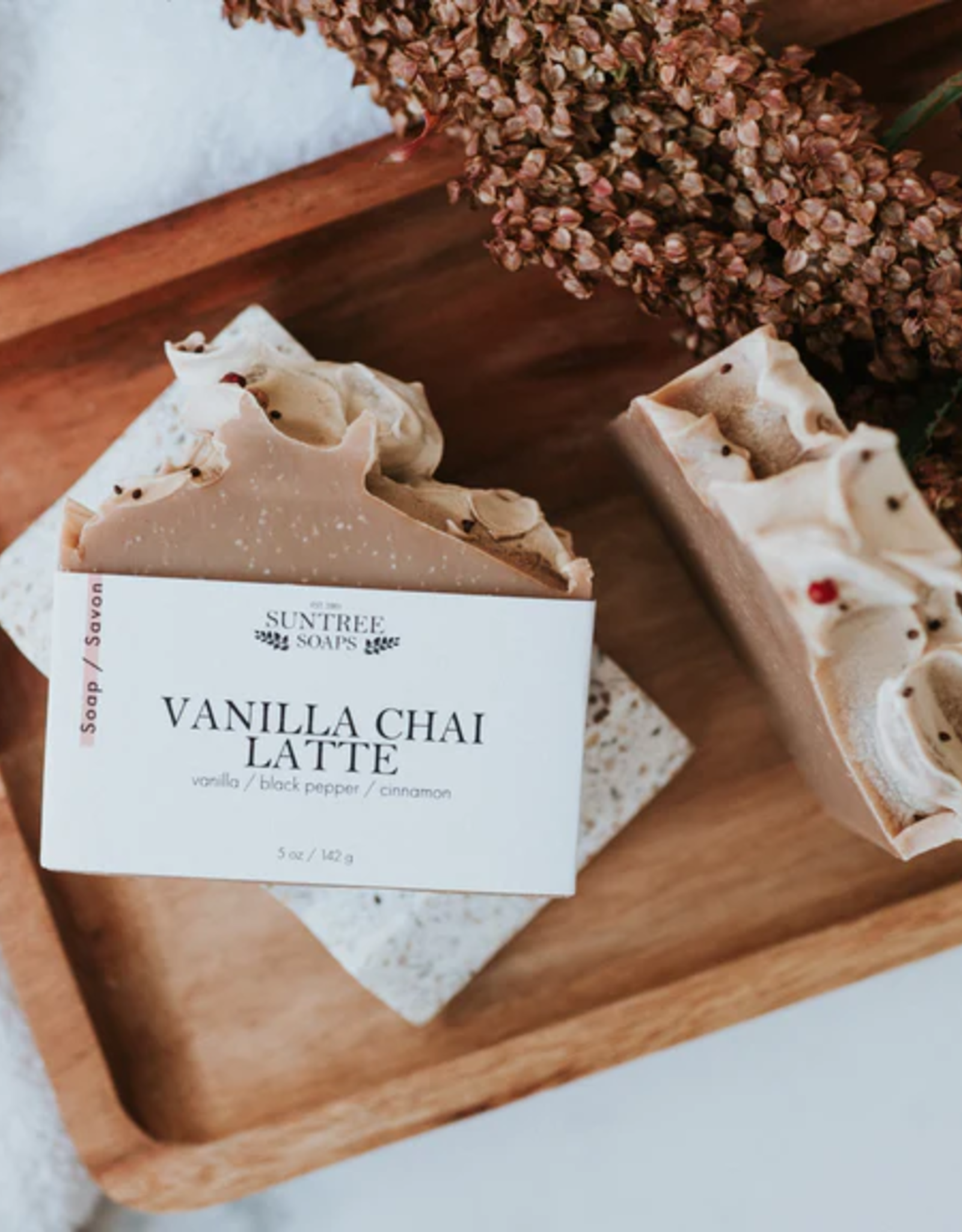 Suntree Soaps Bar Soap-Vanilla Chai Latte