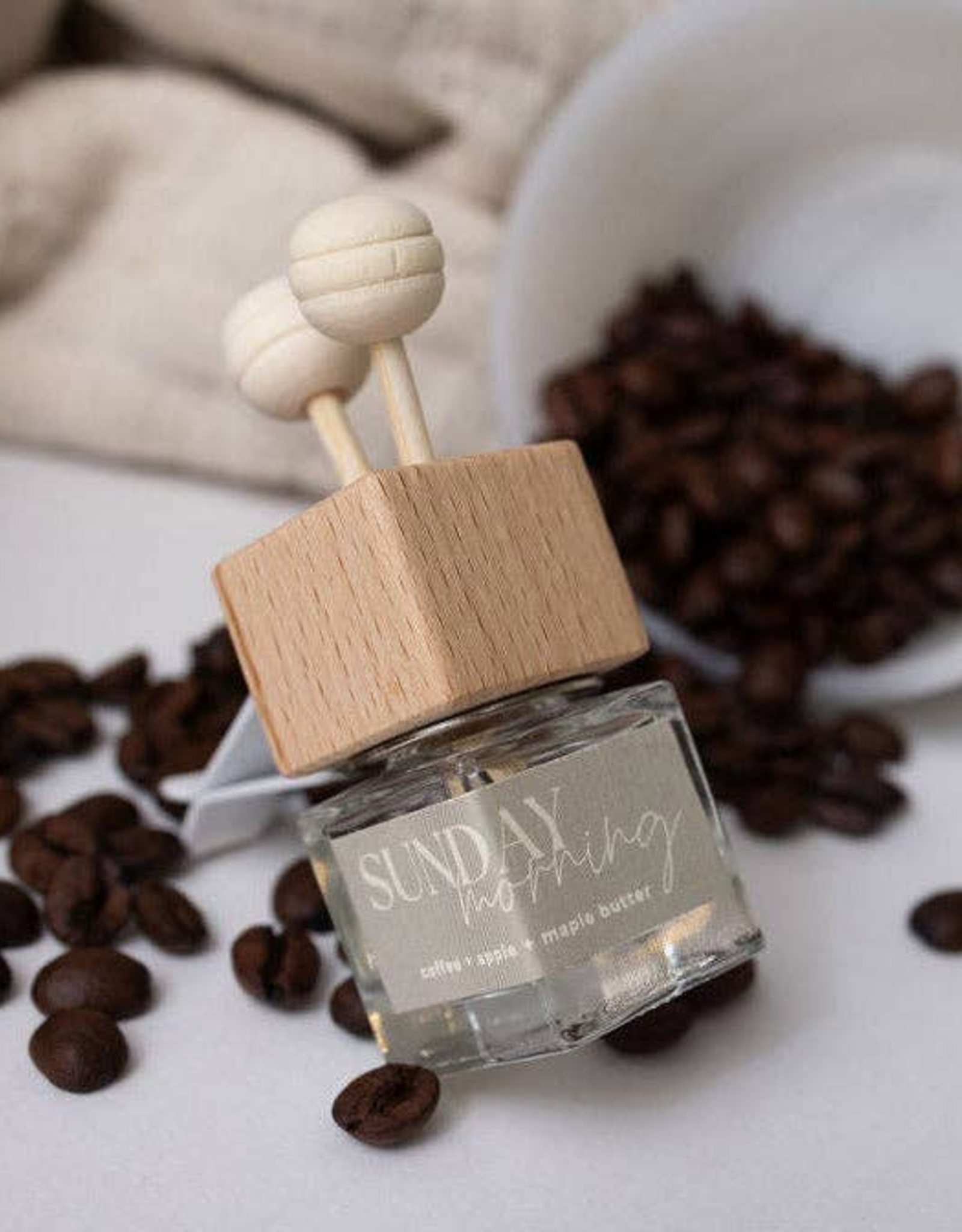 Prairie Creek Candles Car Diffuser, Sunday Morning