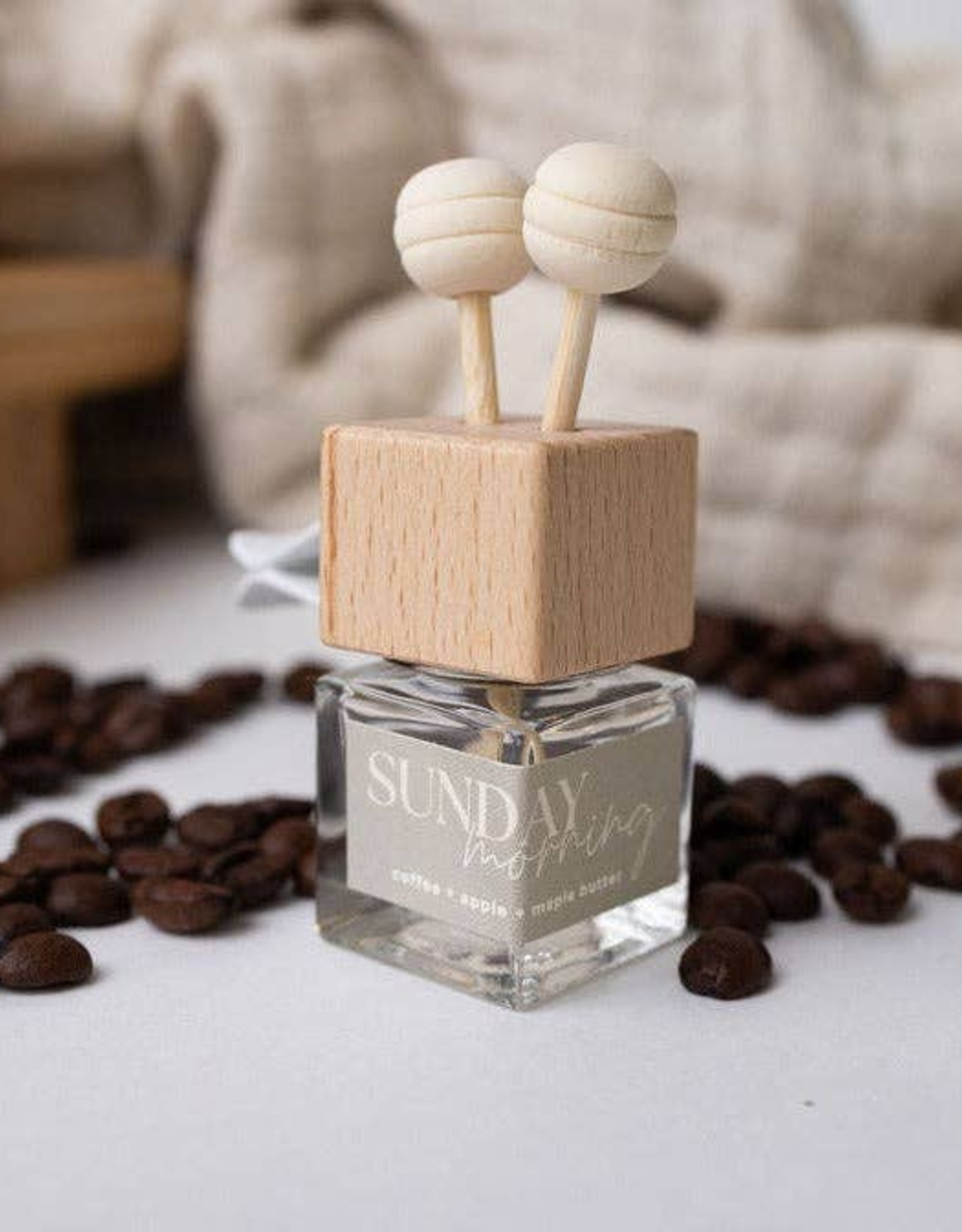 Prairie Creek Candles Car Diffuser, Sunday Morning