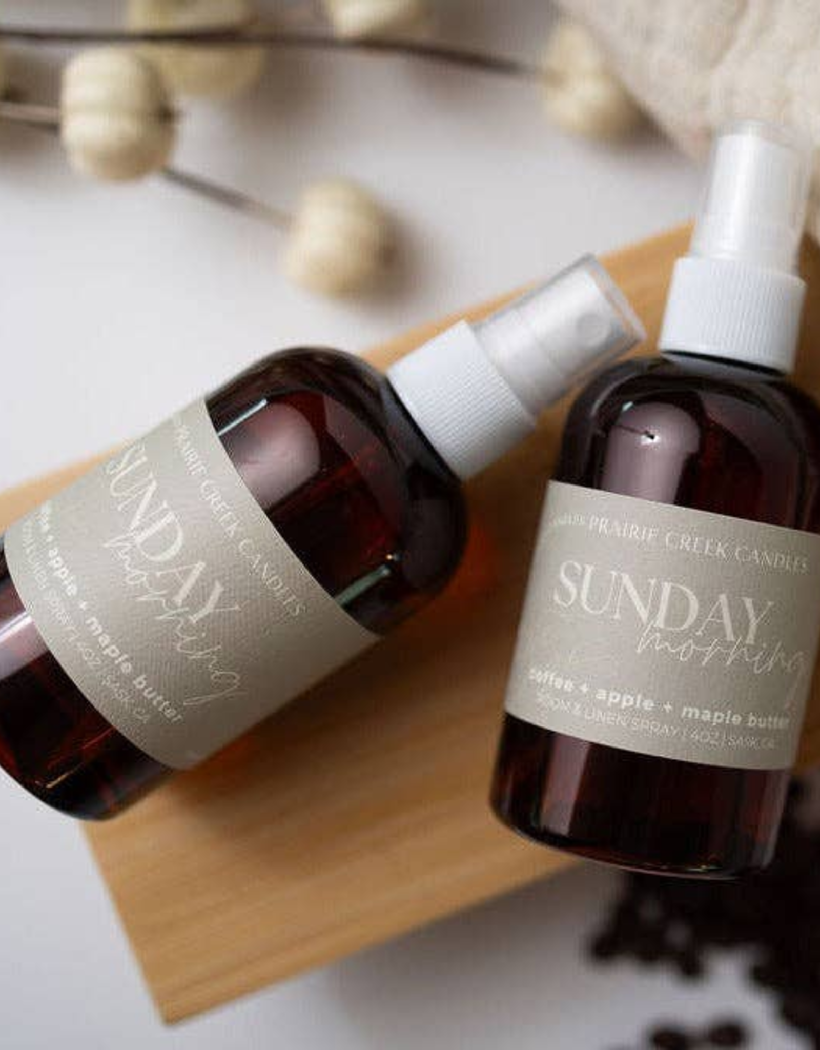 Prairie Creek Candles Room Spray, Sunday Morning
