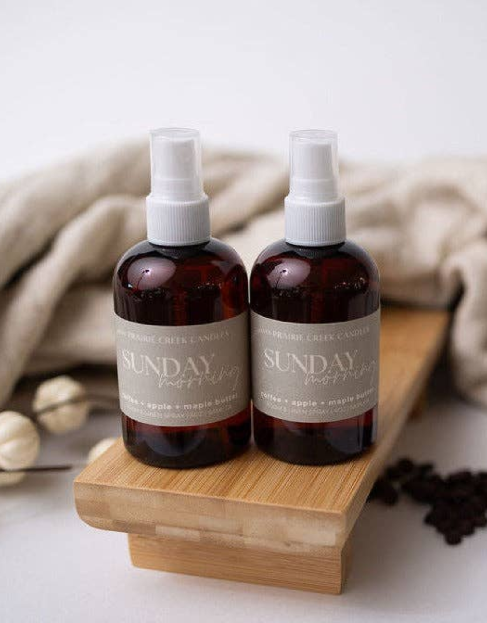 Prairie Creek Candles Room Spray, Sunday Morning