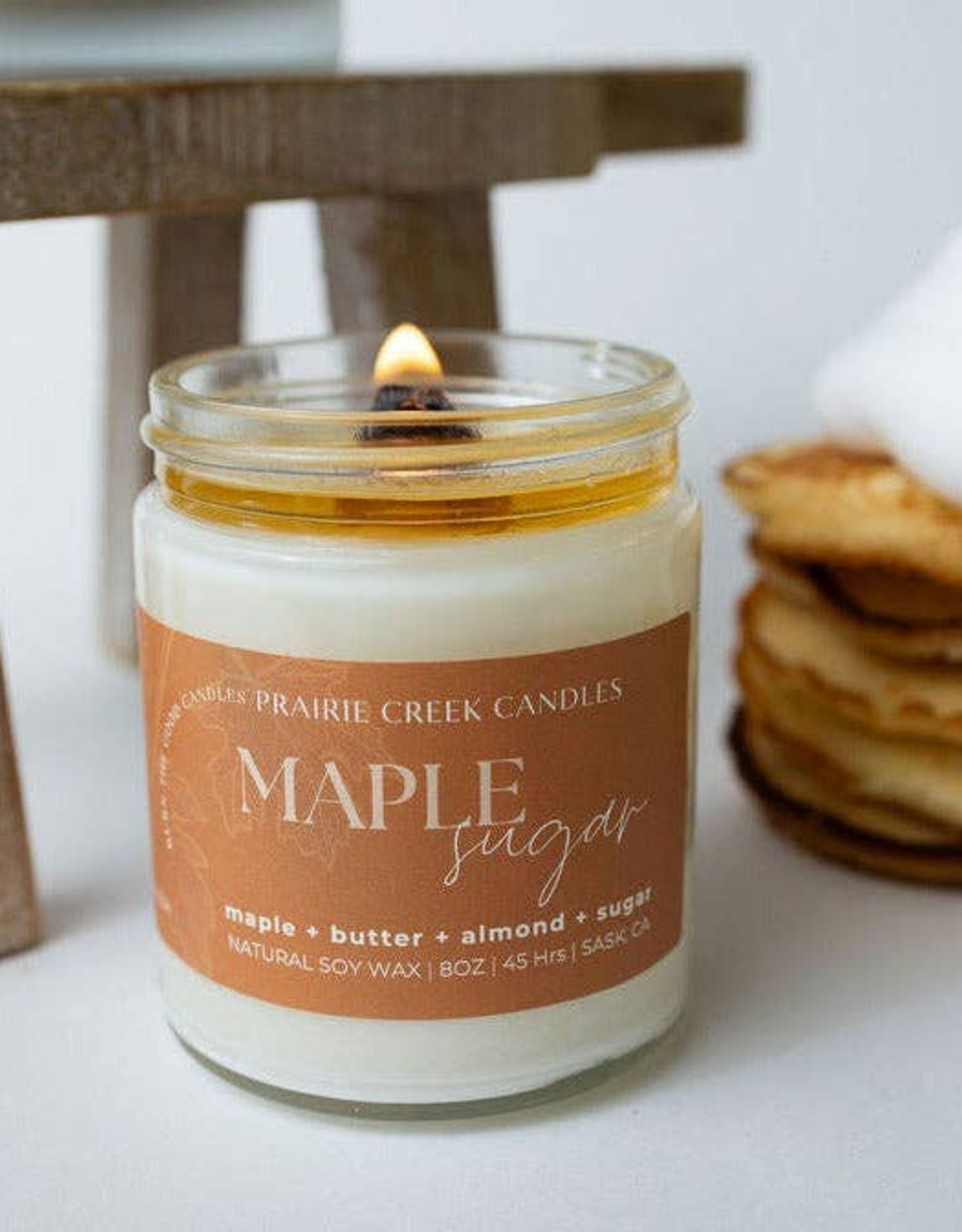 Prairie Creek Candles Wood Wick Candle, The Pear Patch 8oz