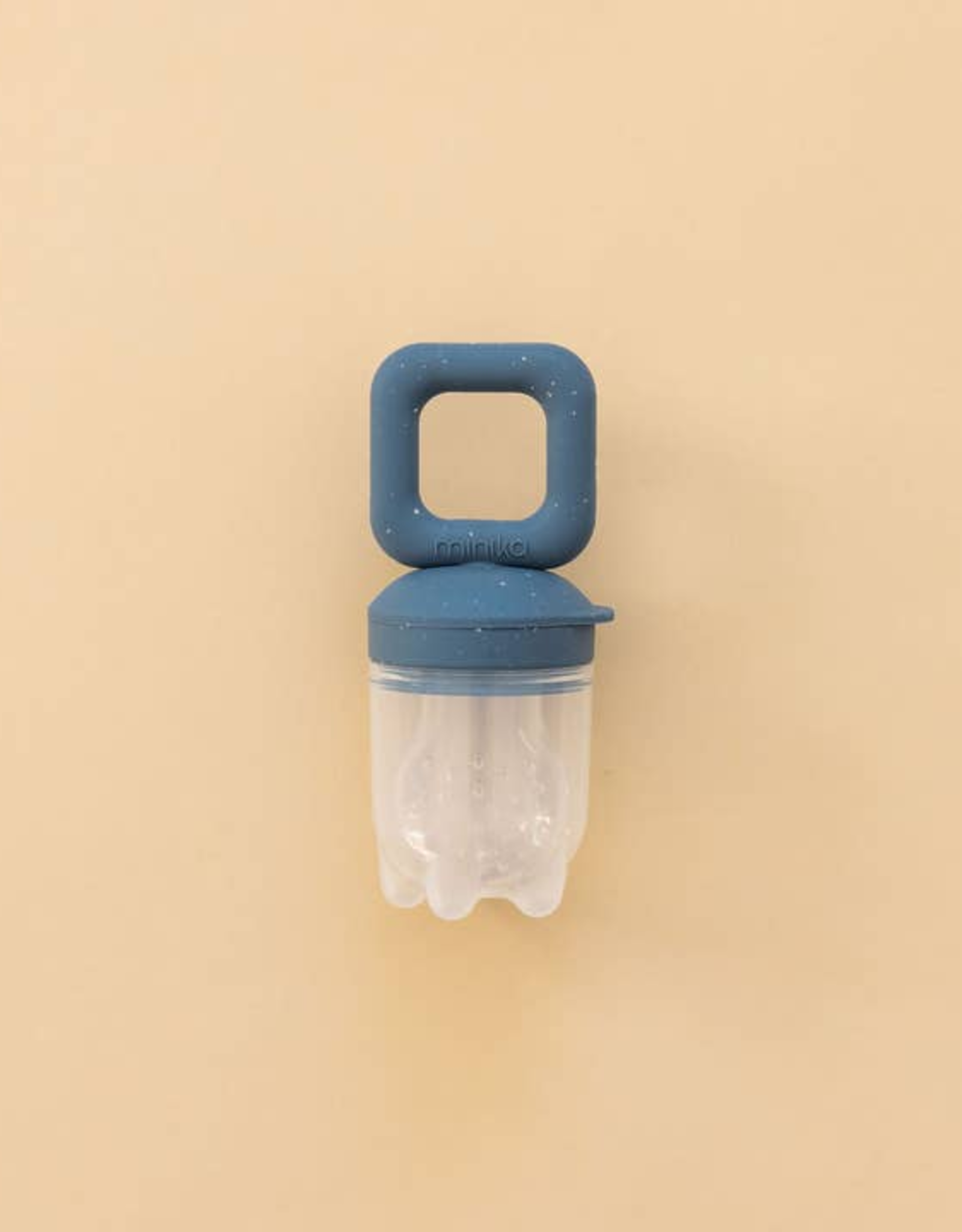 Minika Silicone Feeder Teether, Indigo