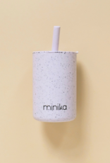 Minika Straw Cup w/Lid, Lavender
