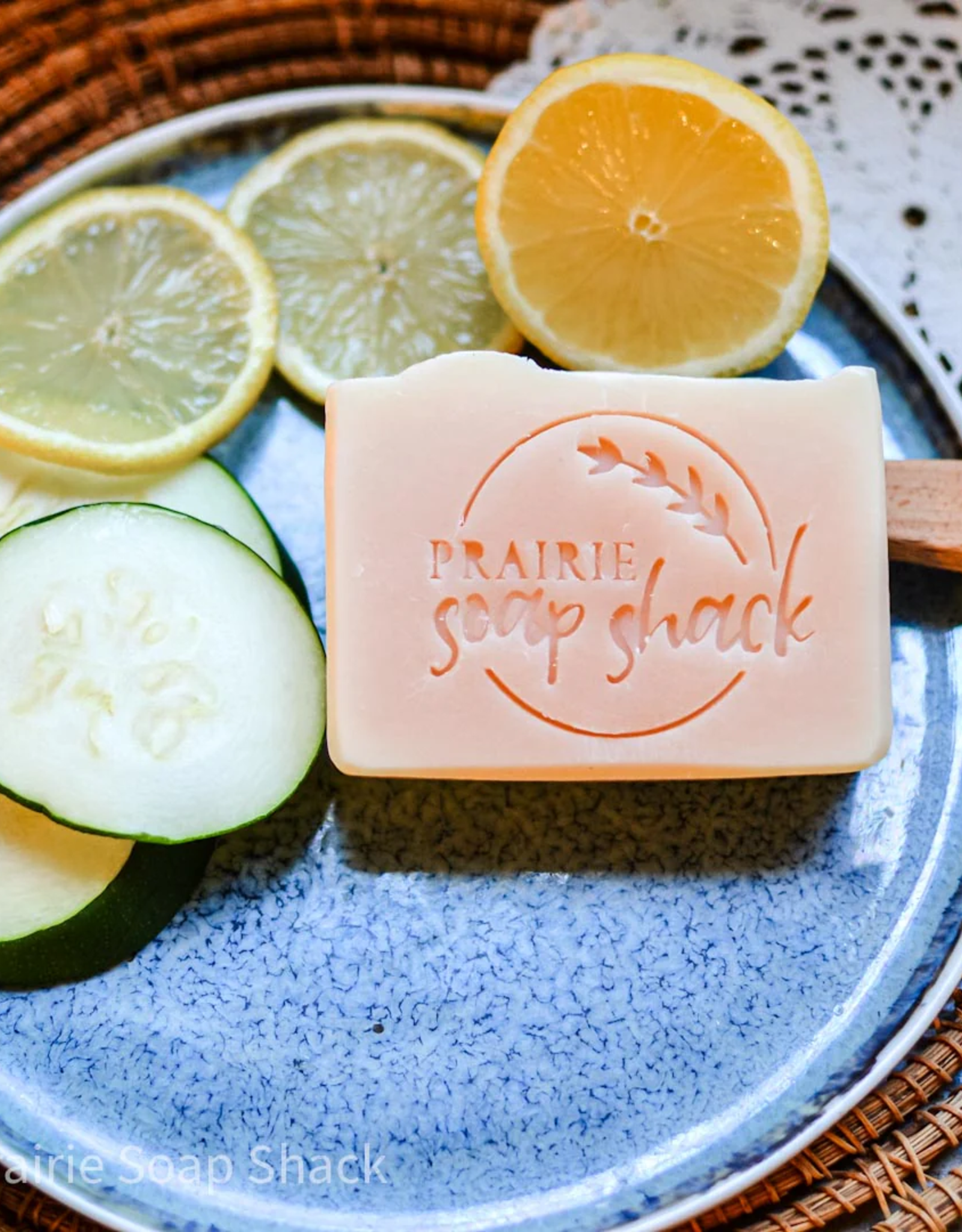 Prairie Soap Shack Bar Soap-Zucchini Lemon