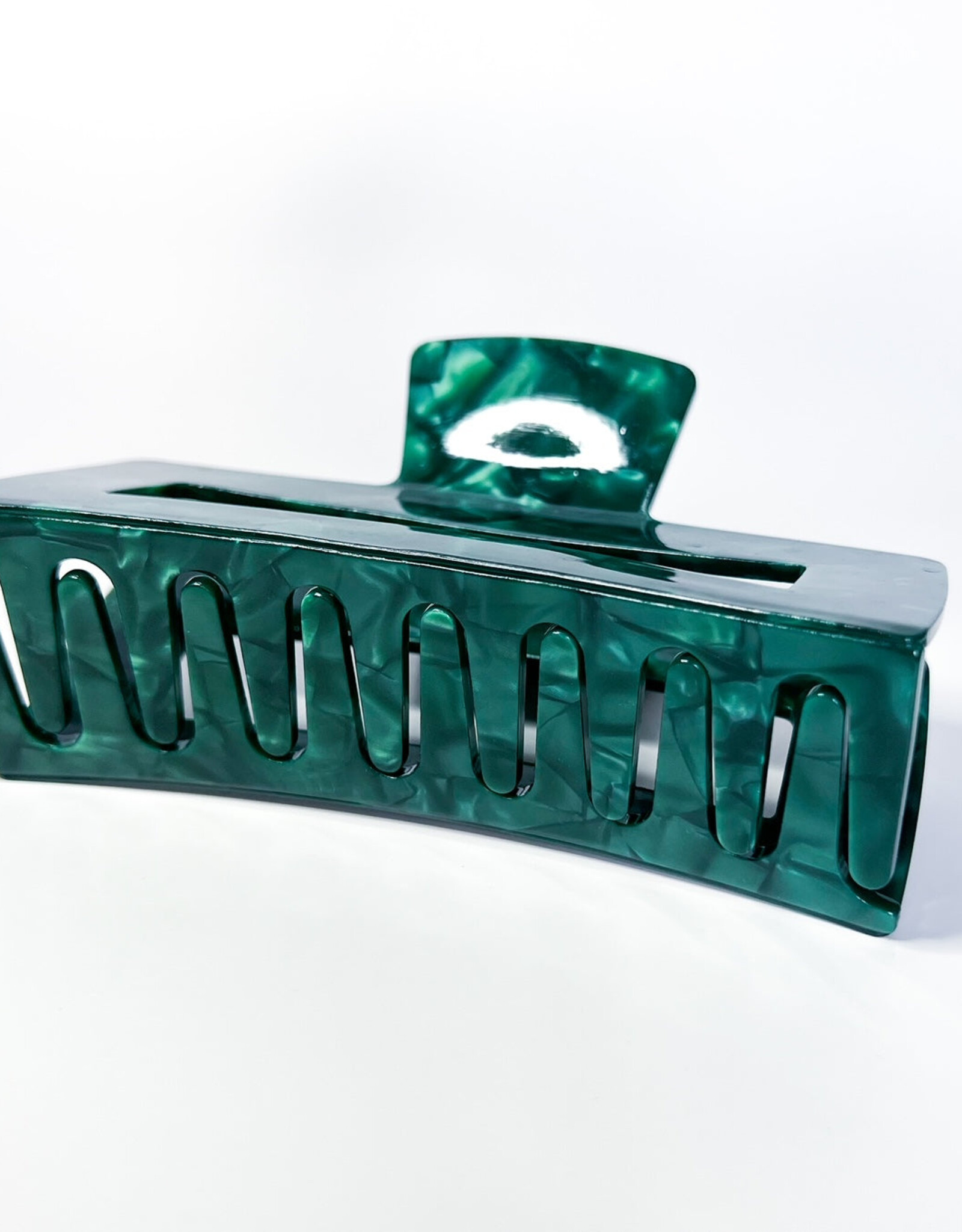 Antler & Acre Claw Clip-Maxi, Emerald