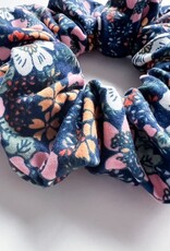 Antler & Acre Scrunchie-Navy Floral