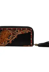 Myra Bag Cavender Trail Hand-Tooled  Wallet