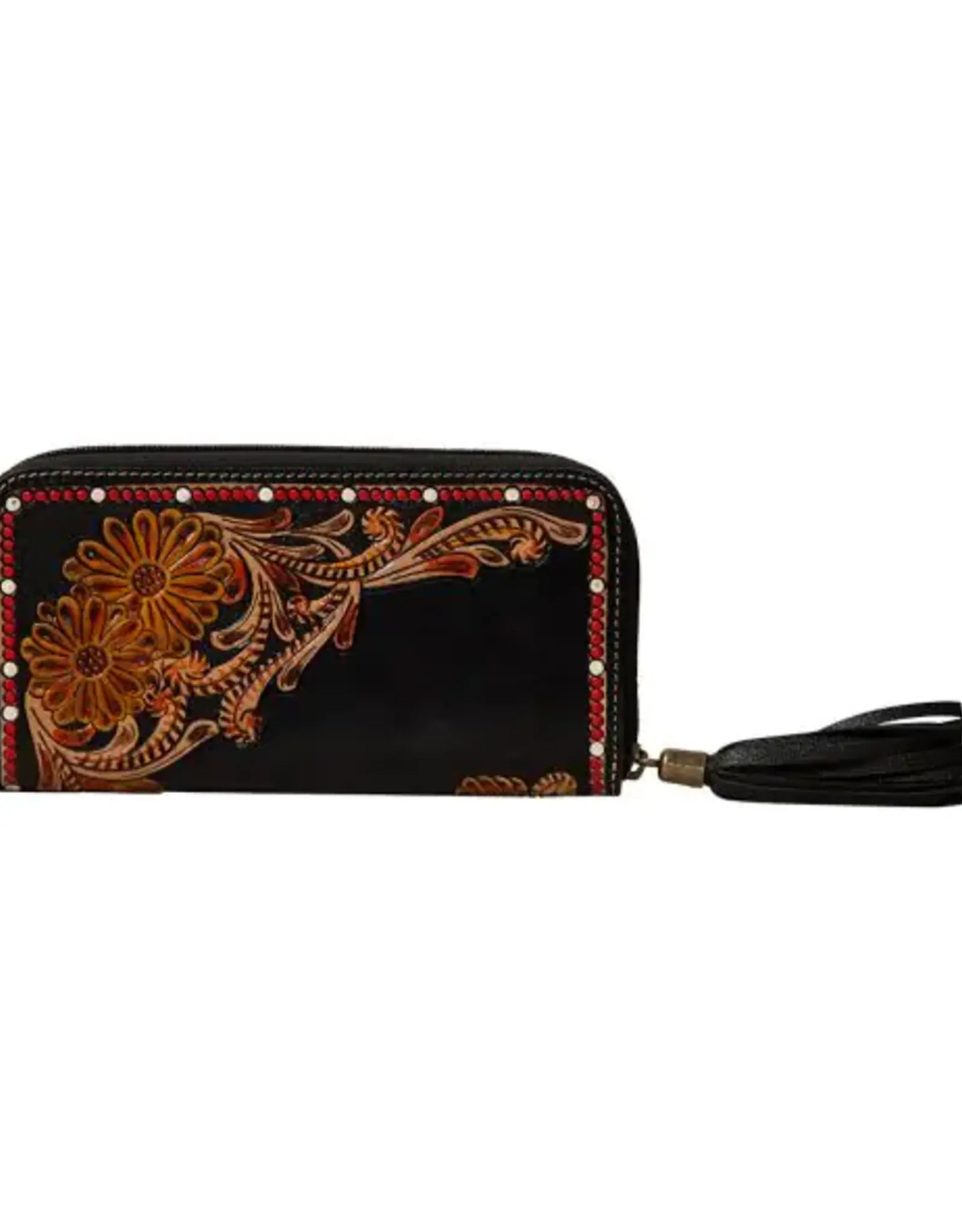 Myra Bag Cavender Trail Hand-Tooled  Wallet
