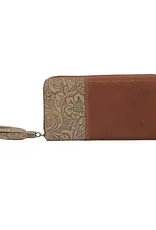 Myra Bag Wood's Blooms Wallet
