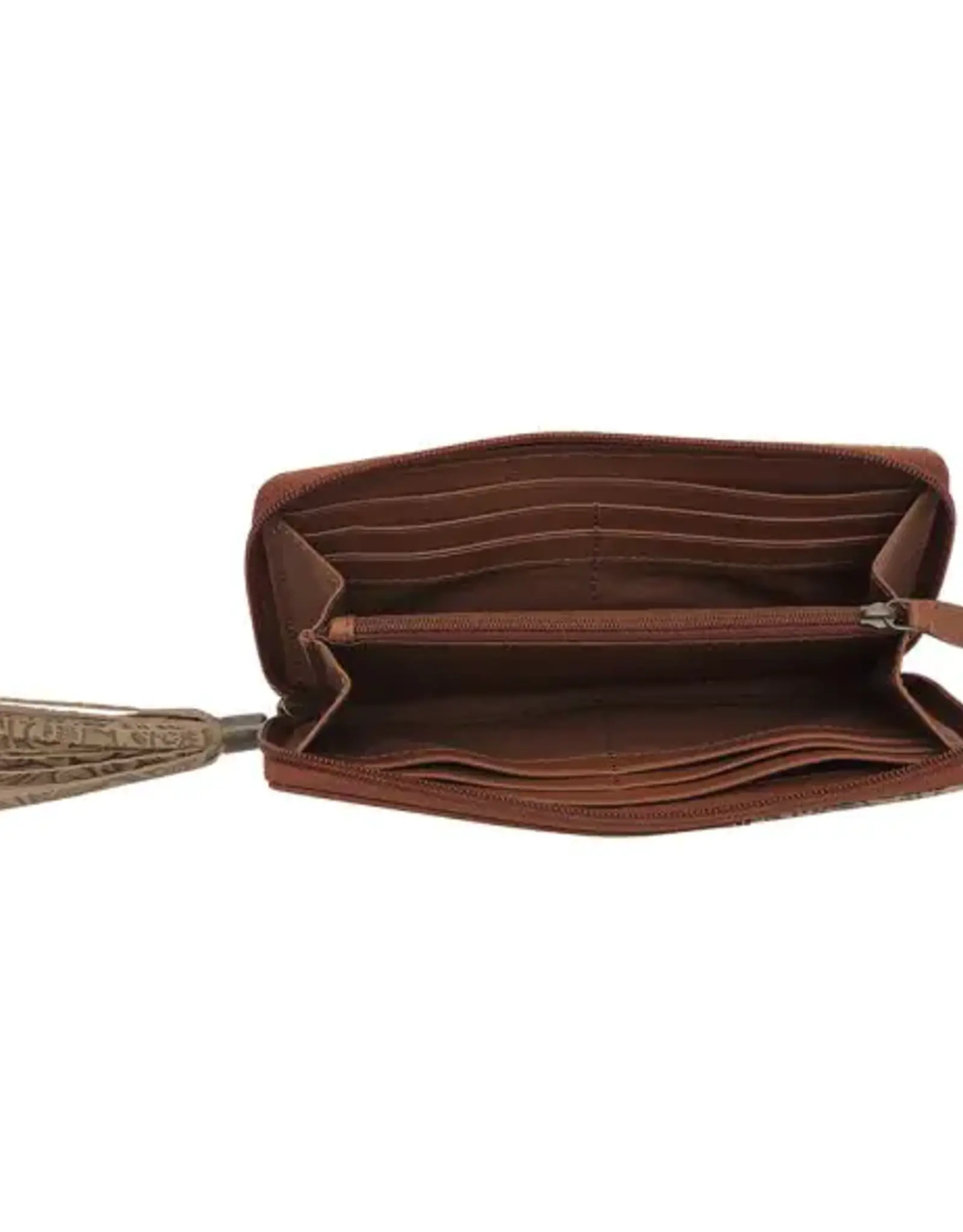 Myra Bag Wood's Blooms Wallet