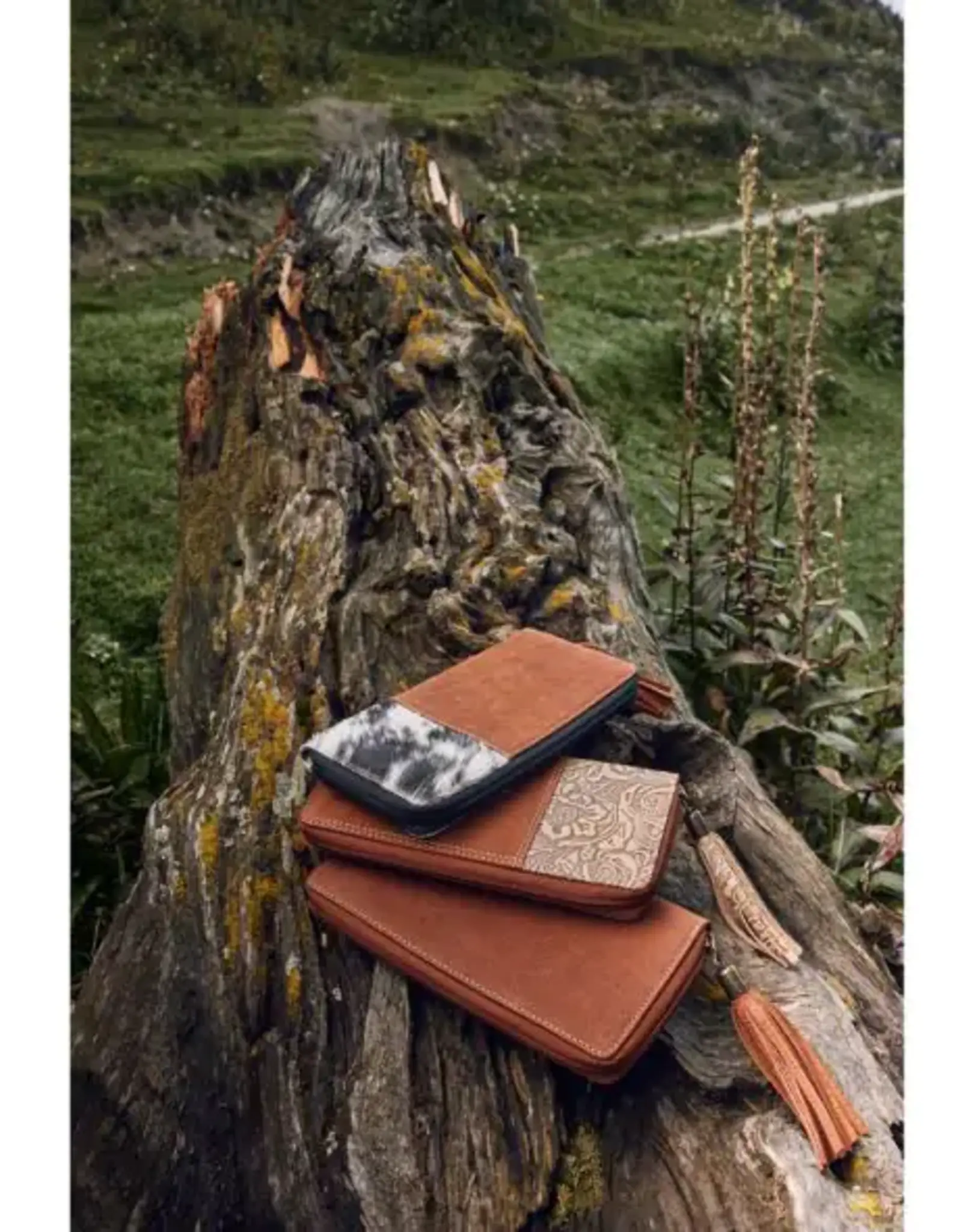Myra Bag Wood's Blooms Wallet