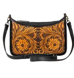 Myra Bag Sunflower Gorge Hand-Tooled Bag